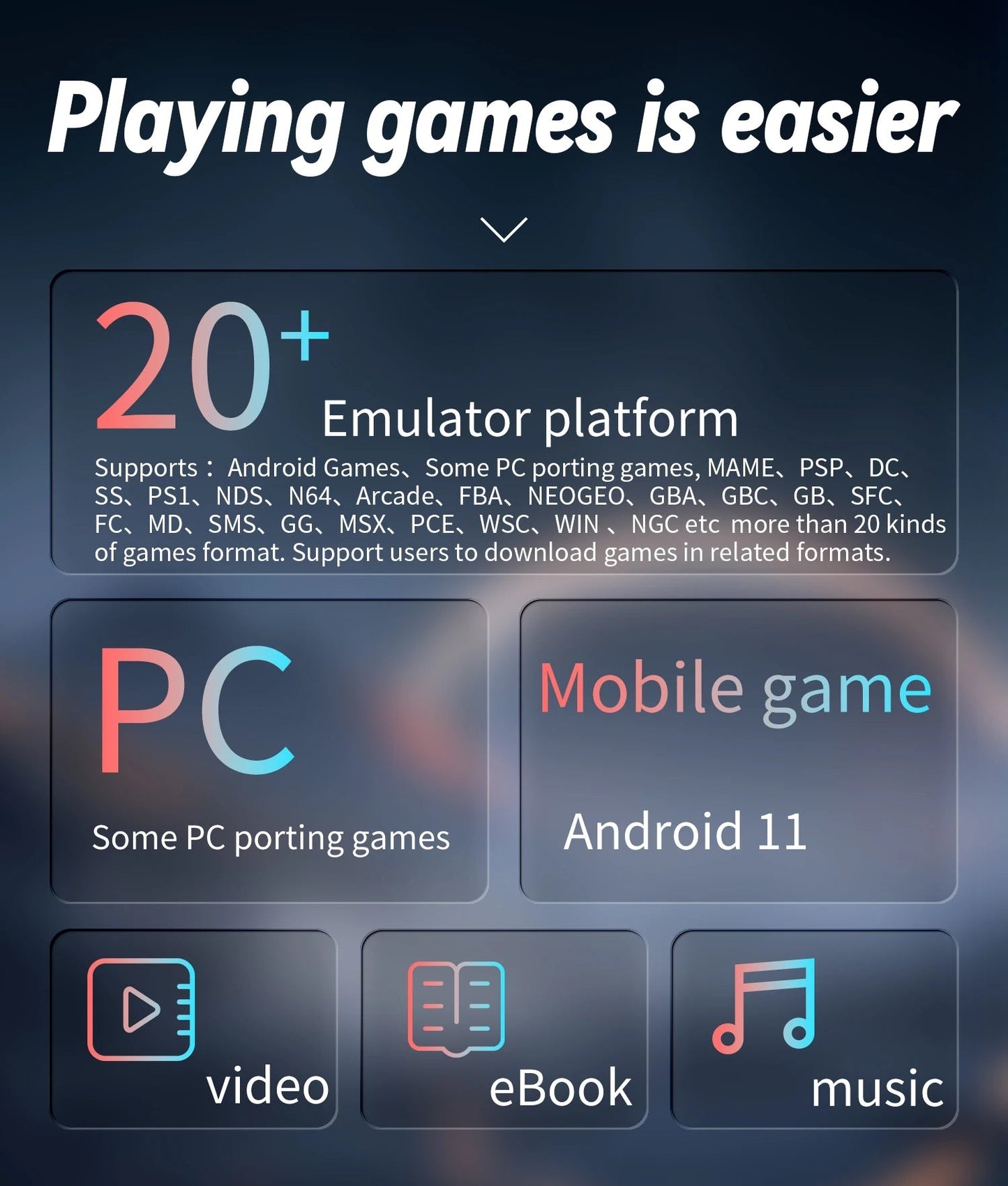 ANBERNIC RG-ARC Video Game Console